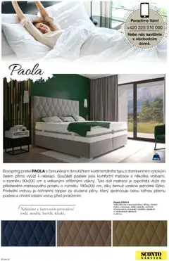 Náhled letáku Sconto nábytek katalog - Ložnice od 01.01.2025 | Strana: 7 | Produkty: Postele, Nábytek, Postel, Matrace