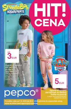 Pepco katalog - pregled letaka veljavnega od 07.08.2025
