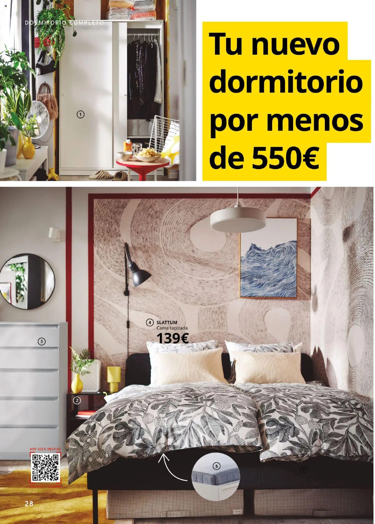 IKEA - Precios bajos │ válido desde el 13.04.2026 | Página: 28 | Productos: Cama
