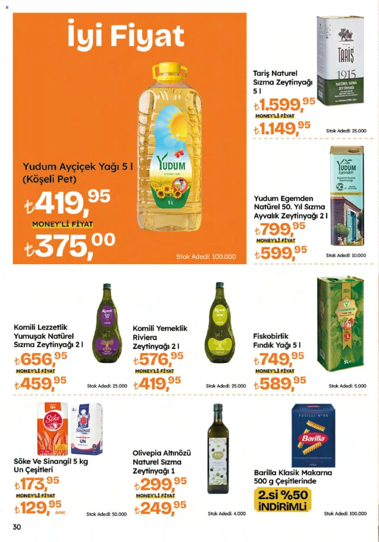 Migros Katalog - Migroskop - 26.06.2025 tarihinden itibaren geçerlidir | Sayfa: 30 | Ürünler: Makarna, Fındık