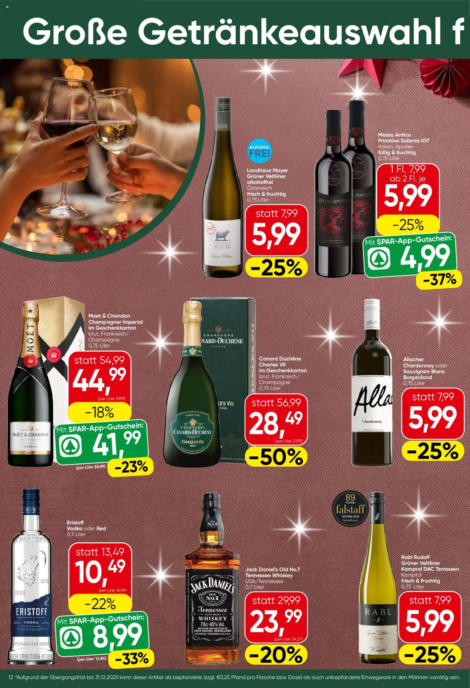 Spar Flublatt - Tirol gültig ab 18.12.2025 | Seite: 12 | Produkte: Whiskey