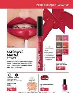 Náhled letáku Avon katalog 1/2026 od 01.01.2026 | Strana: 151 | Produkty: Velvet, Nehty, Rtěnka, Lak na nehty