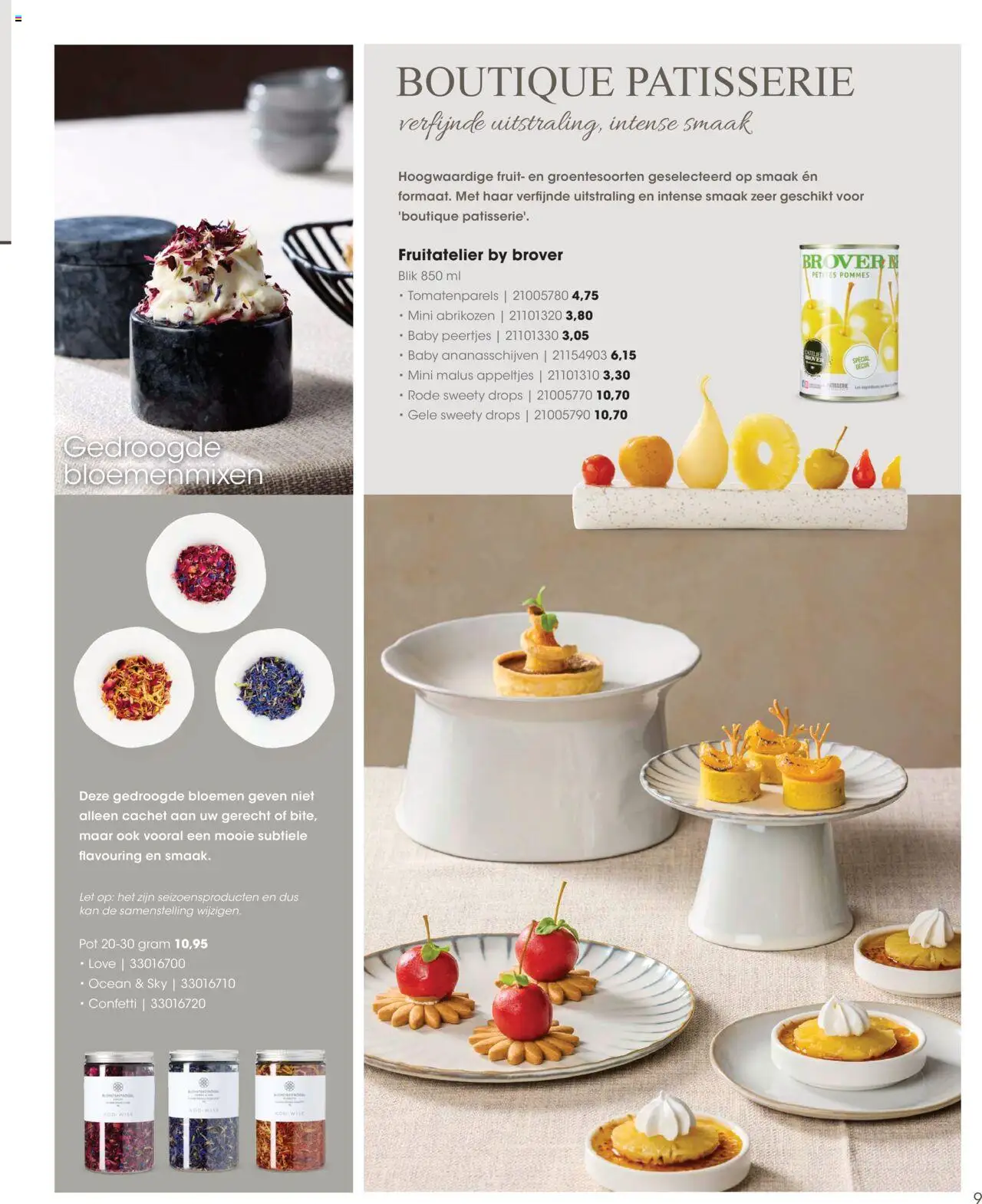 {H1} | Pagina: 9 | Producten: Pot, Rösti, Bloemen, Fruit