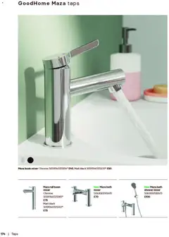 Preview of B&Q - Bathrooms valid from 16.12.2025 | Page: 174 | Products: Bath, Shower, Mixer