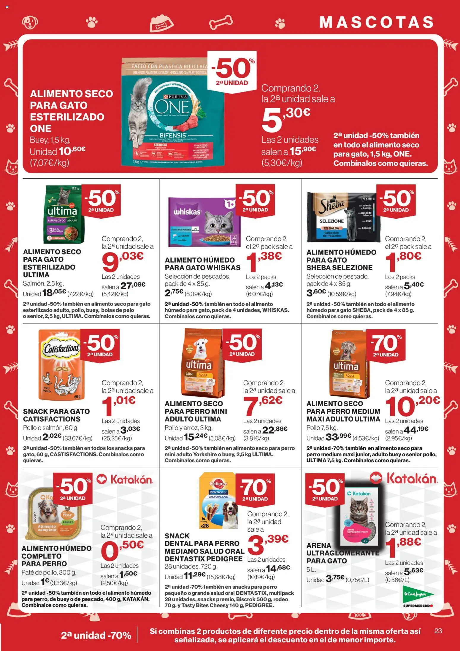 El Corte Inglés ofertas │ válido desde el 09.04.2026 | Página: 23 | Productos: Paté, Pescado