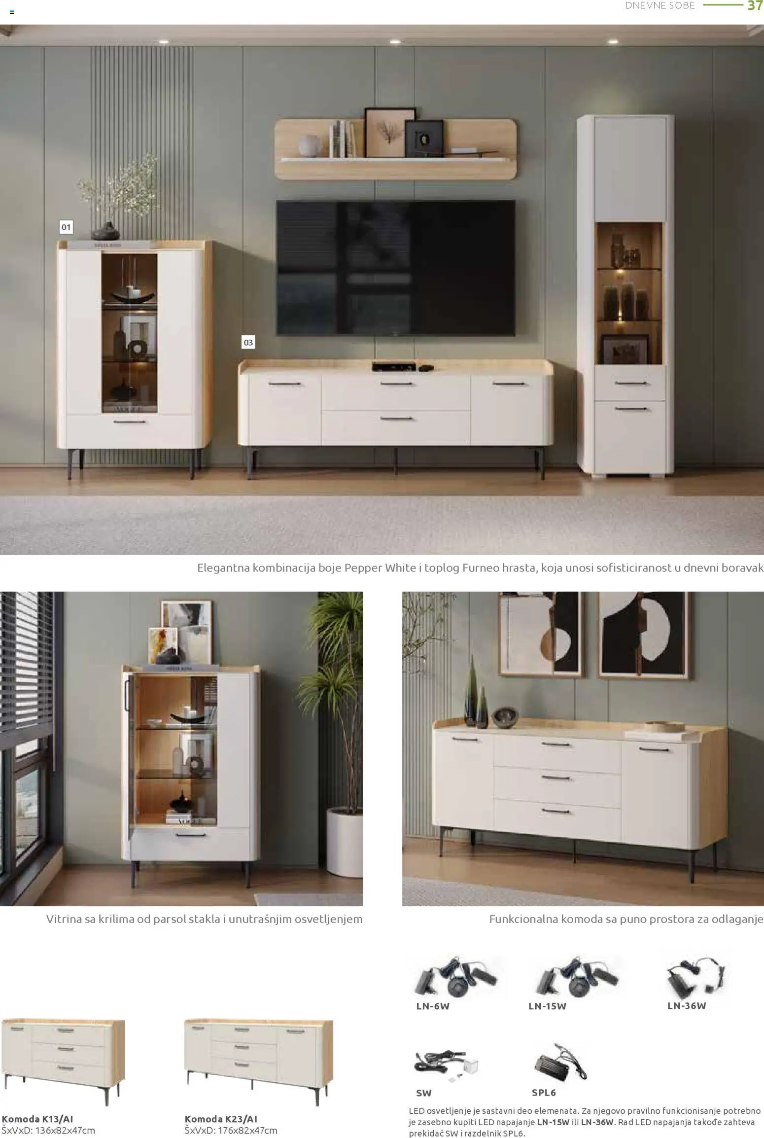 Jela katalog - važi od 12.01.2026 | Strana: 37 | Proizvode: Komoda