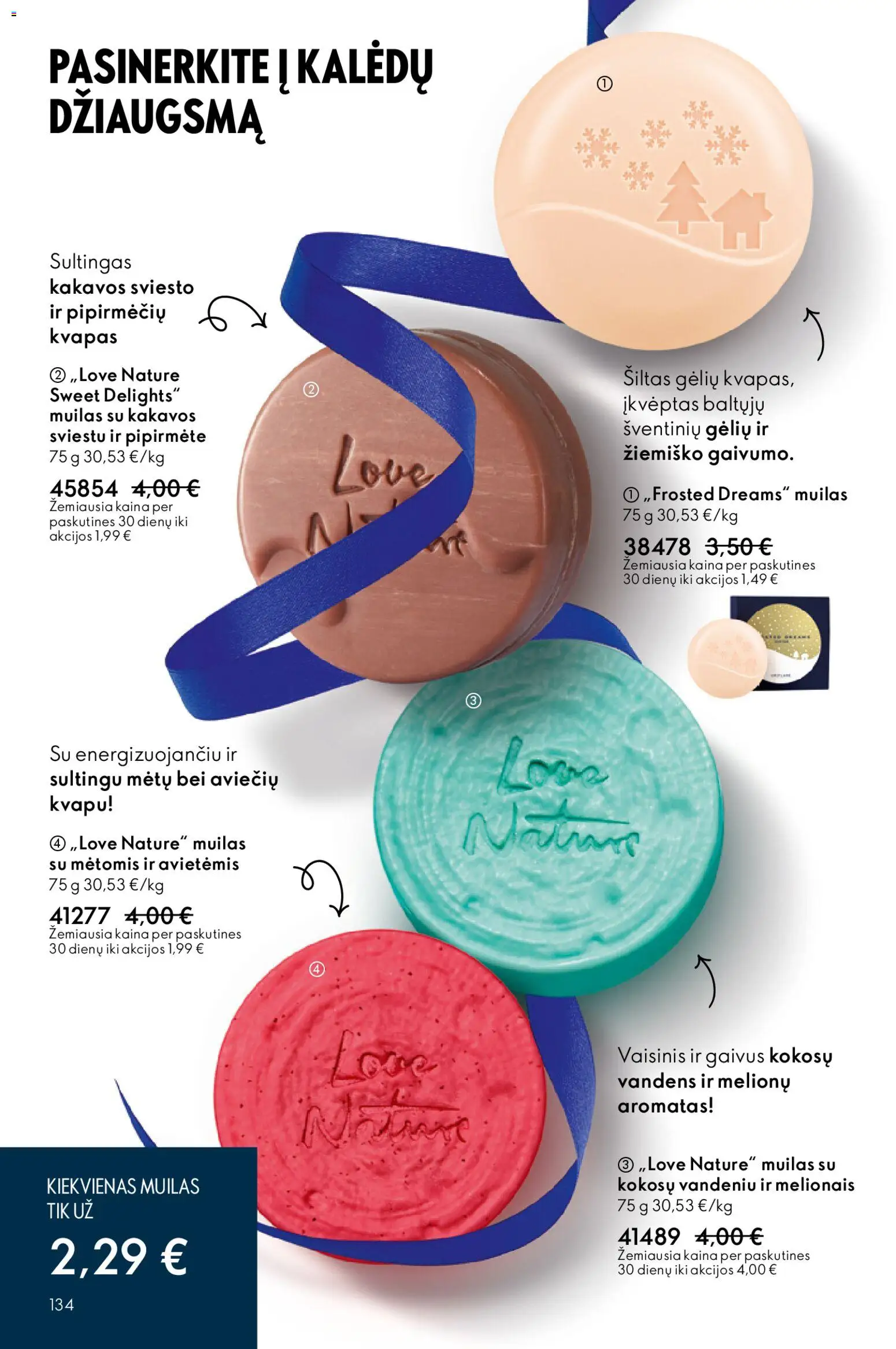 Oriflame akcijos nuo 10.12.2025 | Puslapis: 134 | Prekių: Kvapas, Muilas