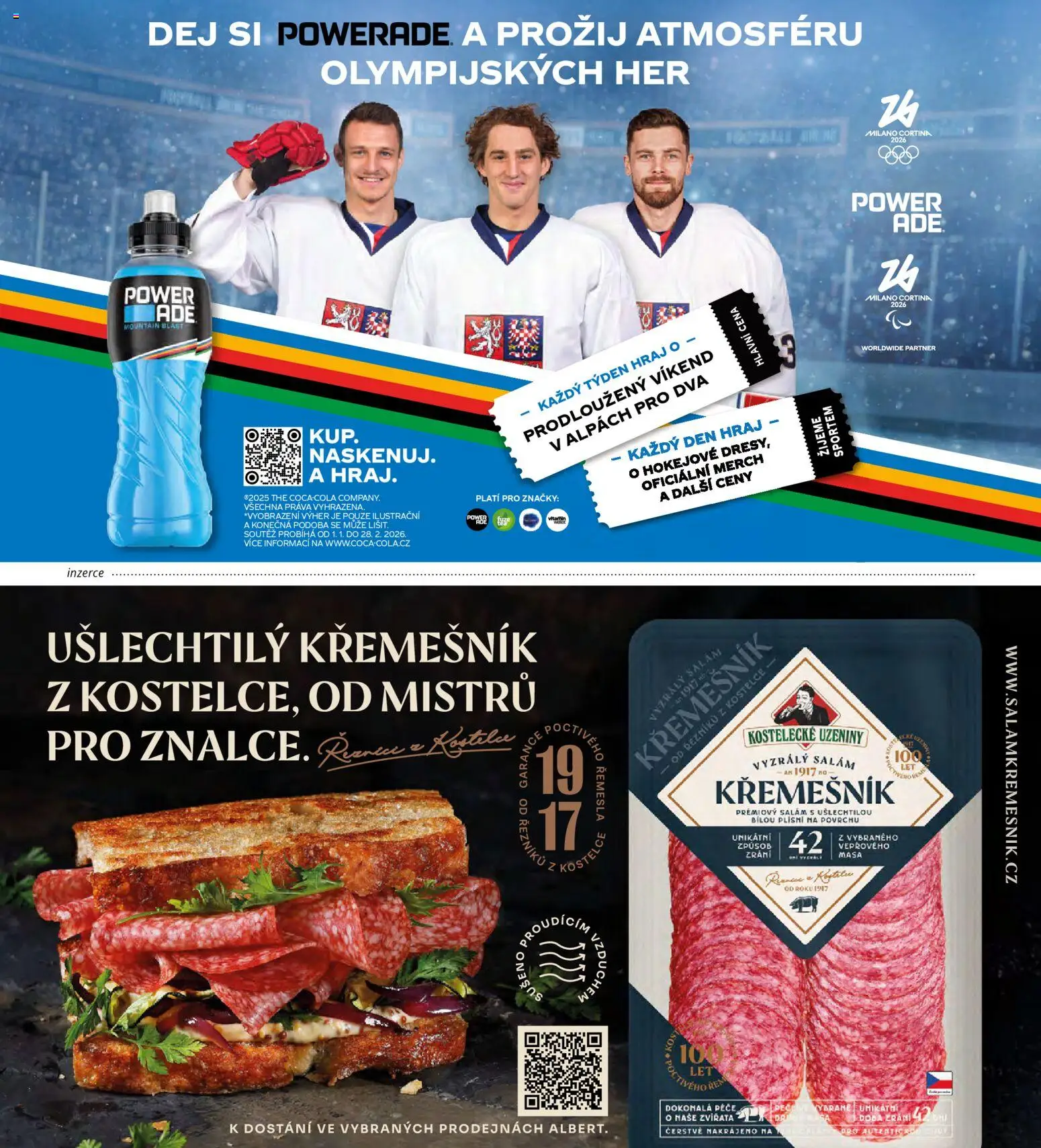 Albert magazín od 01.02.2026 | Strana: 66 | Produkty: Salám, Uzeniny