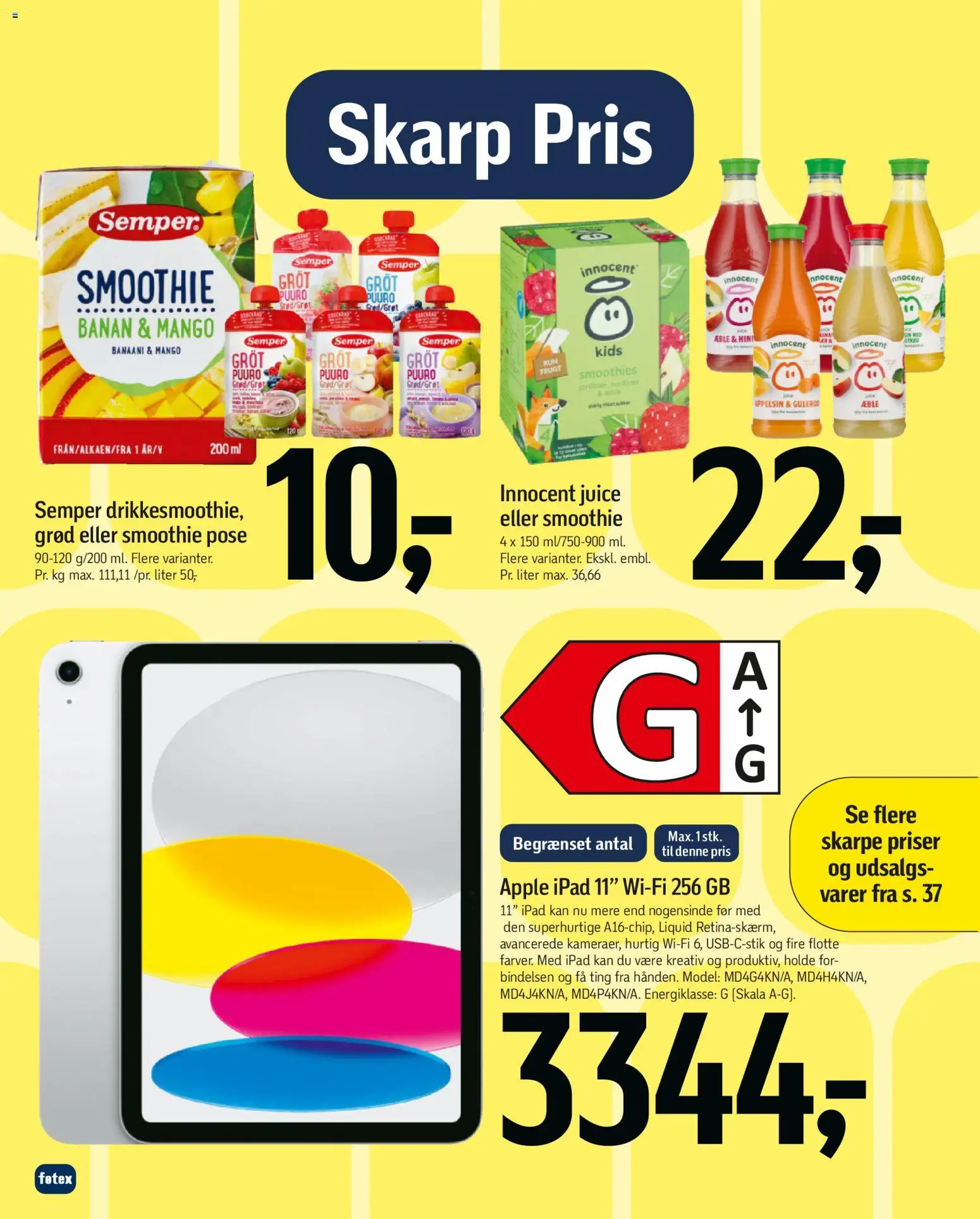 Føtex tilbudsavis – gyldig fra 02.01.2026 | Side: 4 | Produkter: Mango, Juice, Gulerod, Smoothie
