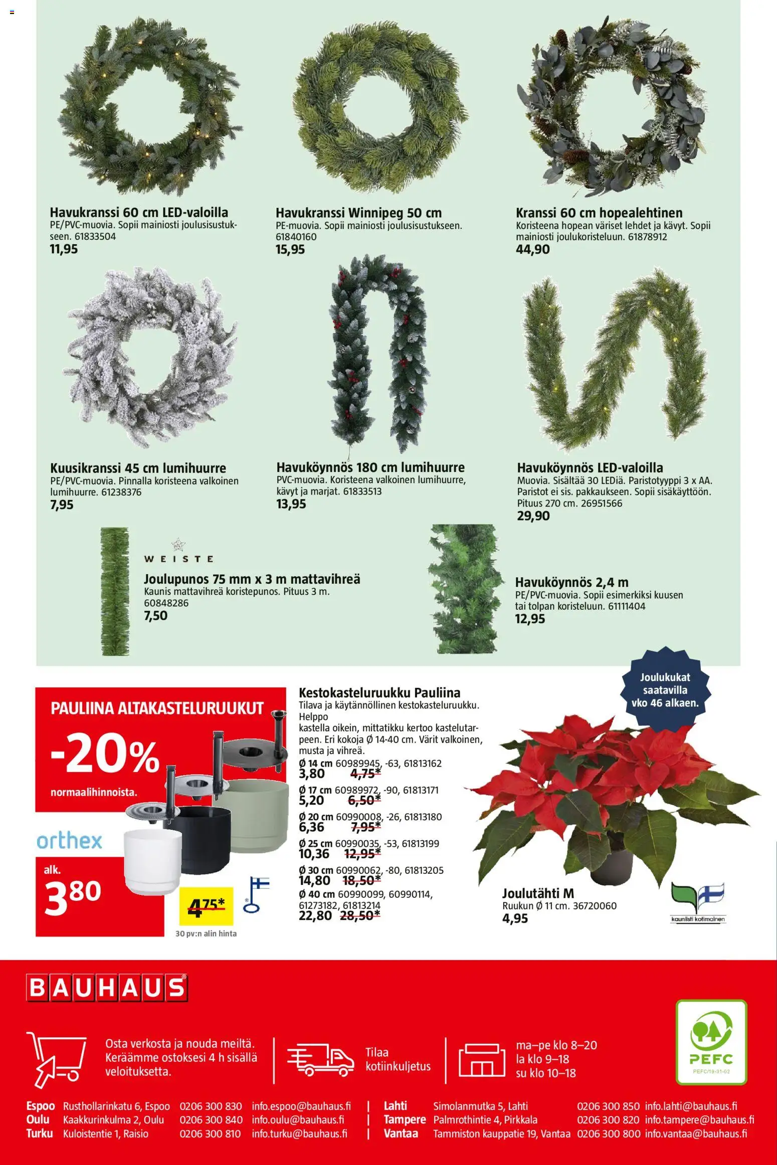 Bauhaus tarjoukset – voimassa 29.10.2025 alkaen | Sivu: 32 | Tuotteet: Paristot