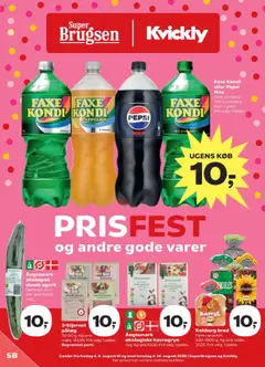 Eksempel på tilbudsavis Kvickly - Tilbudsavis fra butik Kvickly gyldig fra 08.08.2025