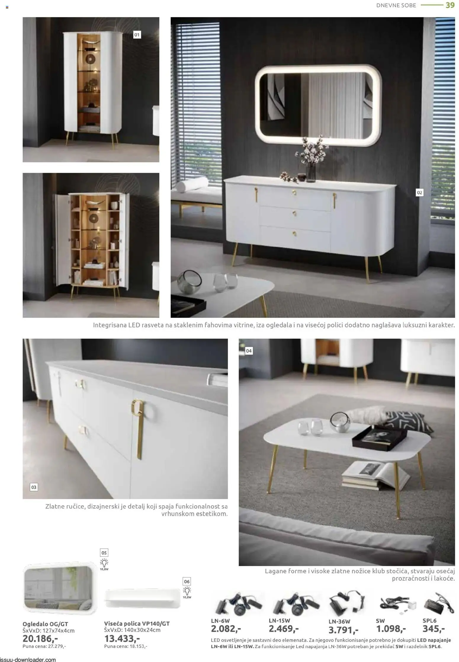 Jela katalog - važi od 09.02.2026 | Strana: 39 | Proizvode: Polica, Ogledalo