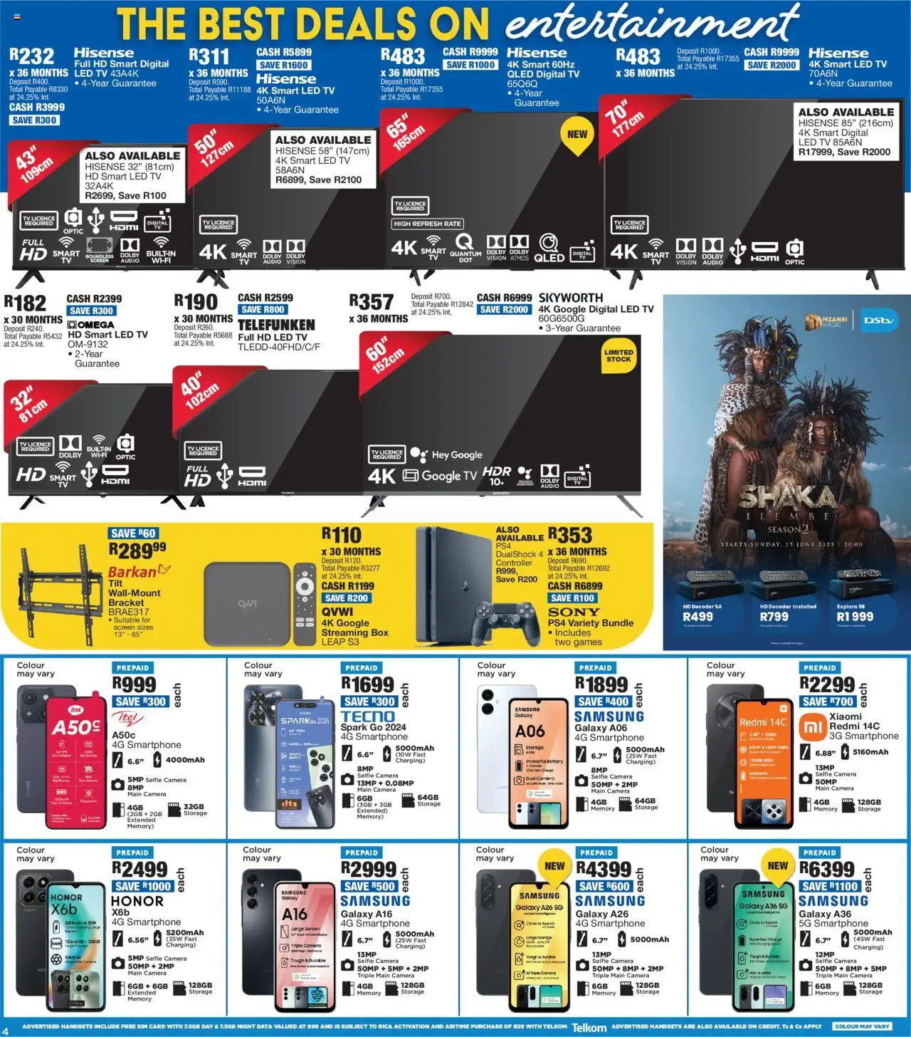 OK Furniture Catalogue │ valid from 25.06.2025 | Page: 4 | Products: Sim, Smartphone, Camera, Battery