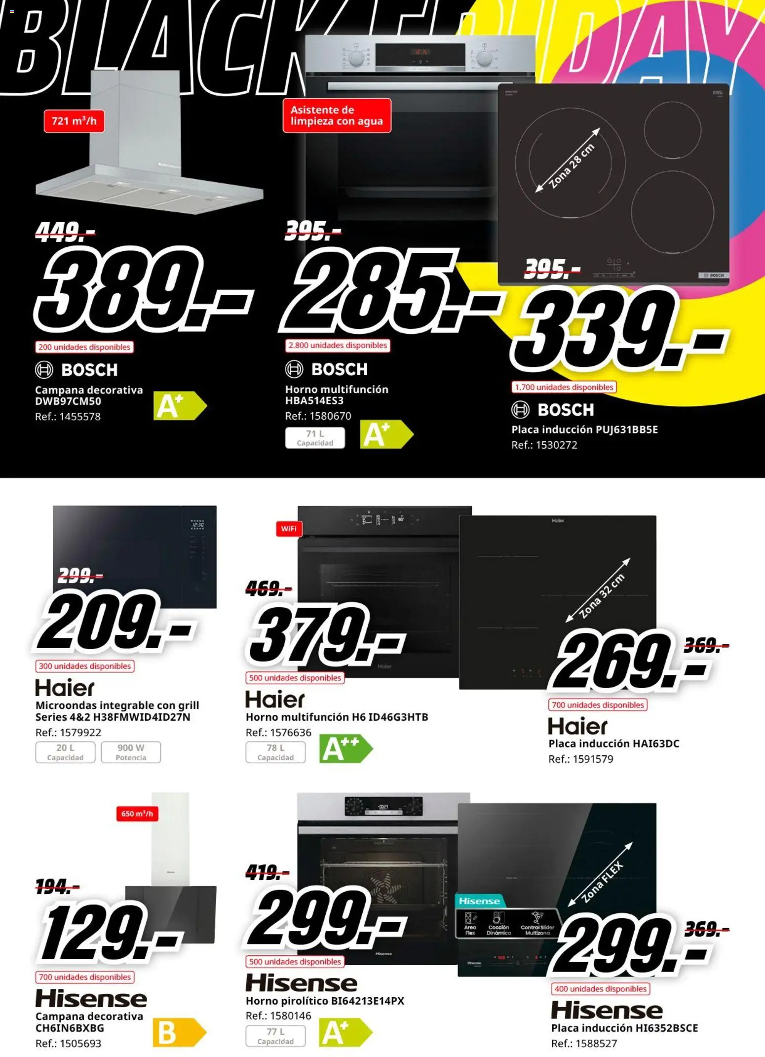 Media Markt Black Friday │ válido desde el 21.11.2025 | Página: 32 | Productos: Horno