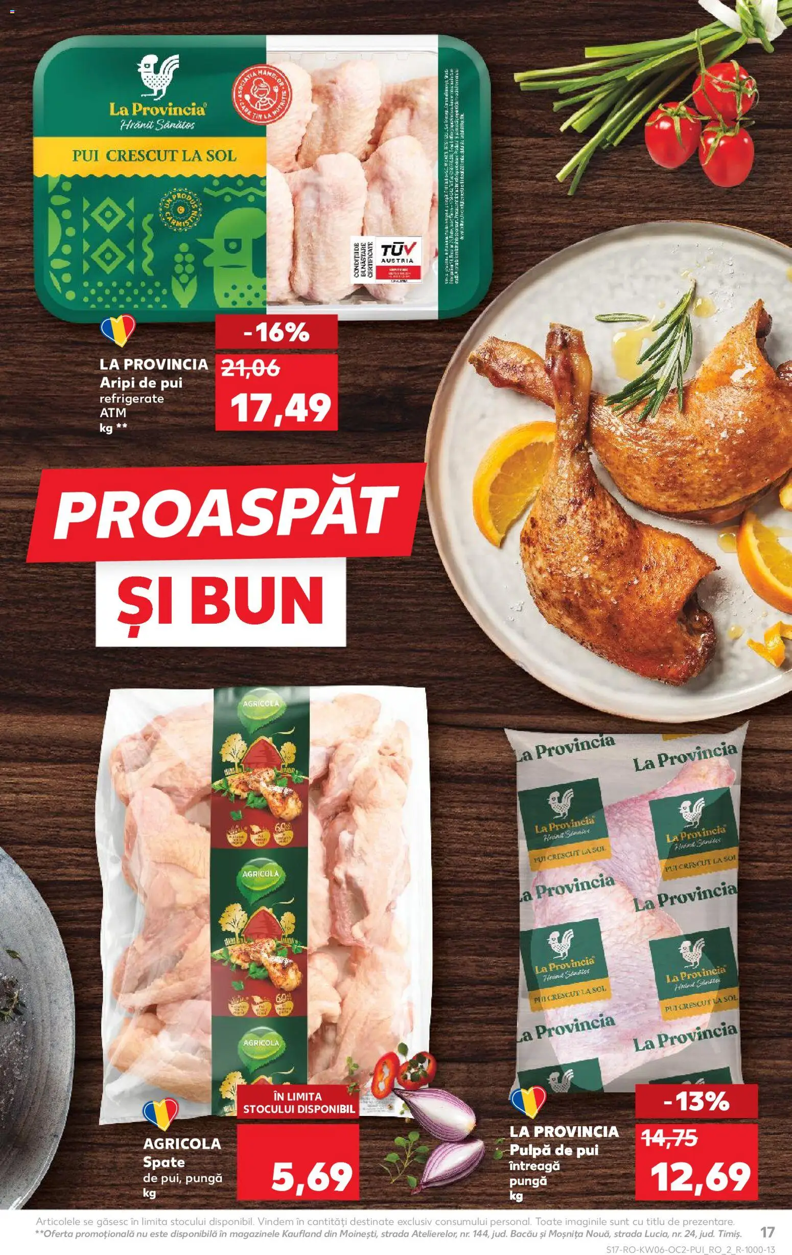 Kaufland RO akciós ujság - amely érvényes a következő dátumtól: 04.02.2026 | Oldal: 17