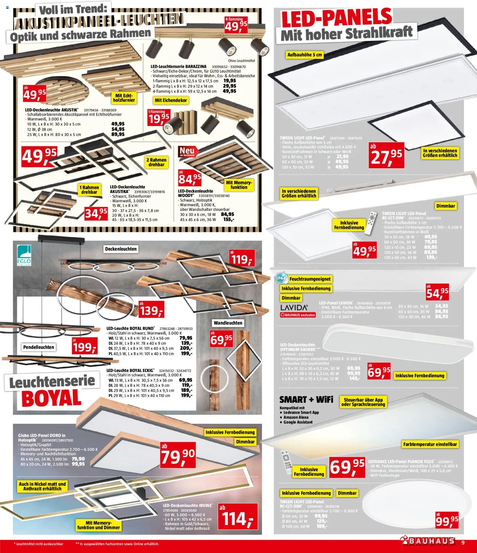 Bauhaus Prospekt aktuell gültig ab 05.11.2025 | Seite: 9