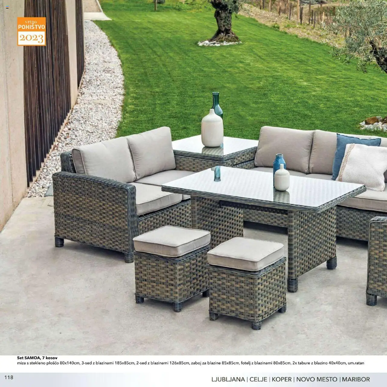 Harvey Norman - Katalog - Vrtno pohištvo │ velja od 01.03.2023 | Stran: 118