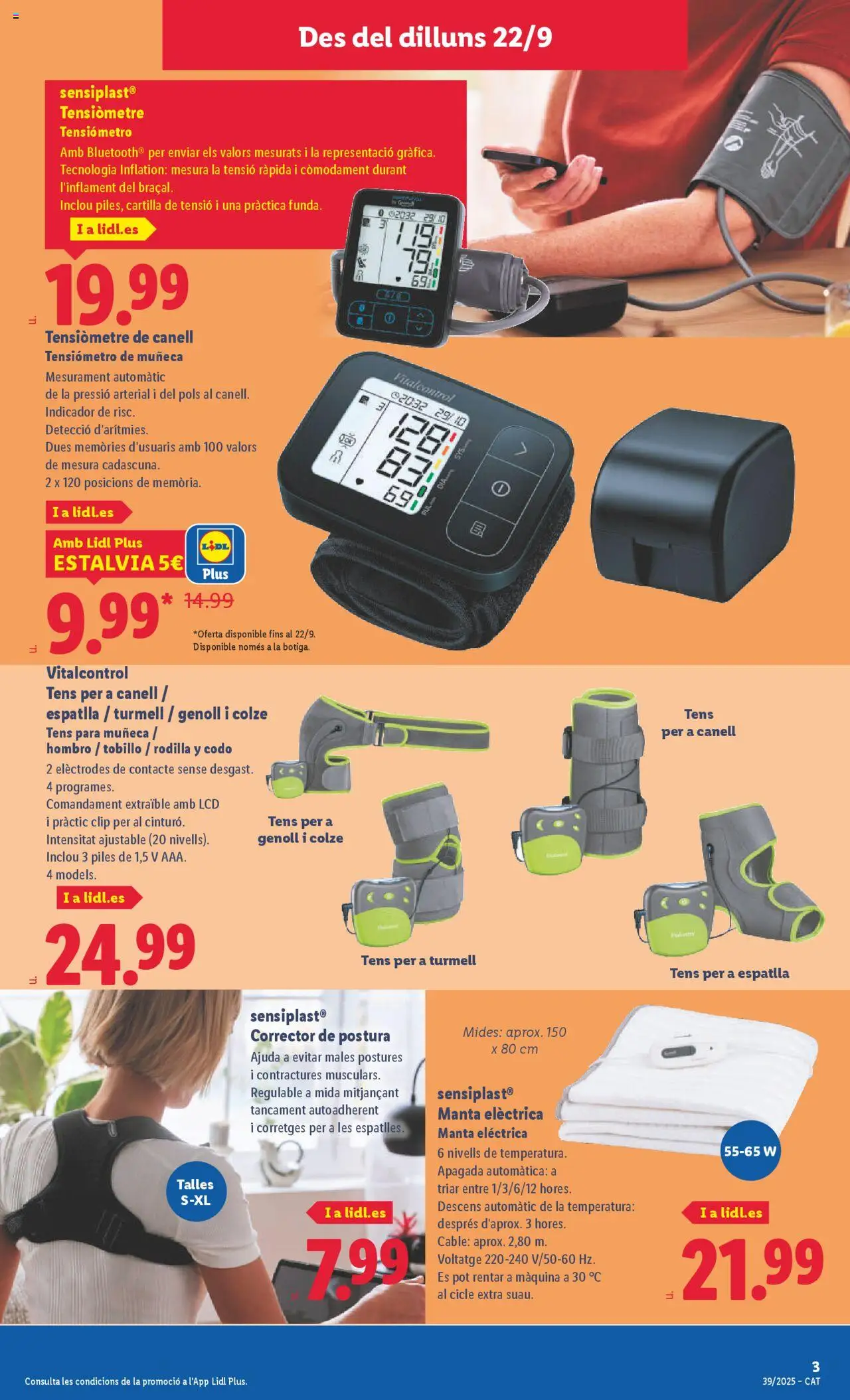 Lidl folleto de bazar │ válido desde el 22.09.2025 | Página: 7 | Productos: Muñeca, Monitor, Cable, Manta