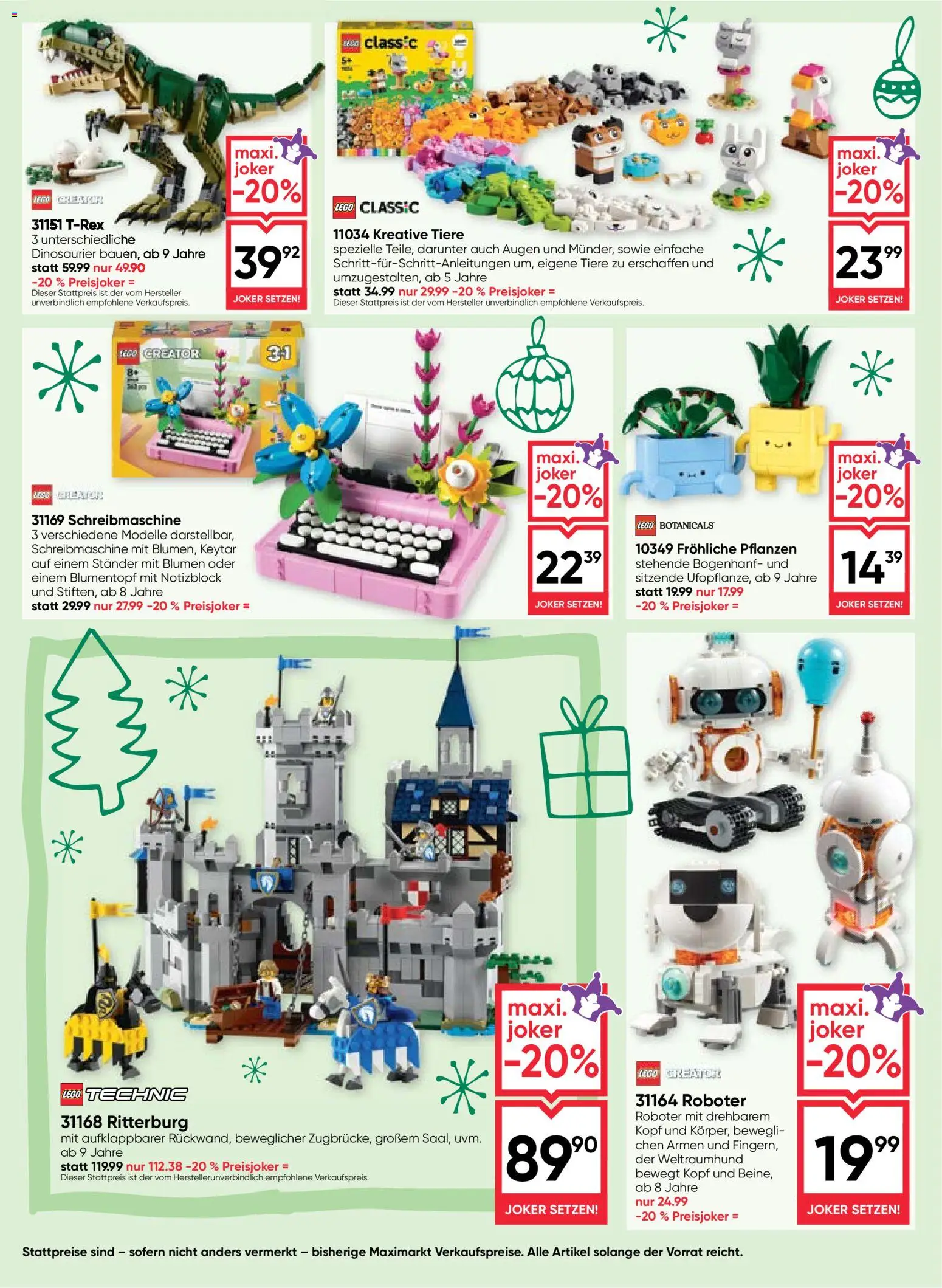 Maximarkt Froher Spiel - Spass gültig ab 04.12.2025 | Seite: 4 | Produkte: Roboter, Blumentopf