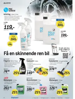 Forhåndsvisning av THANSEN kundeavis gyldig fra 29.10.2025 | Side: 4 | Produkter: Vaskesvamp, Суміш дитяча, Duft, Shampoo