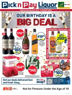 Preview of Pick n Pay specials valid from 24.07.2025