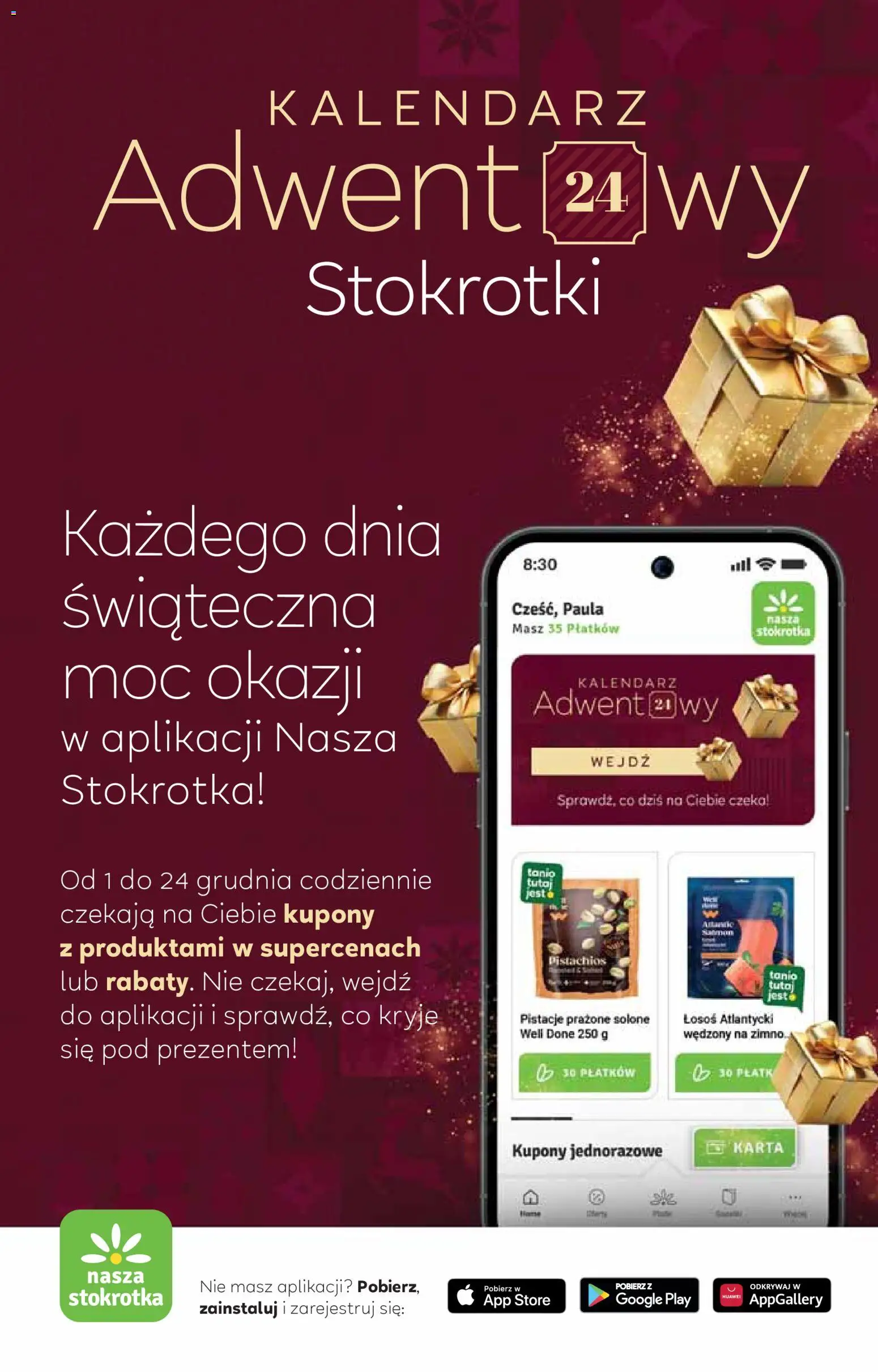 Stokrotka Black Friday od 27.11.2025 | Strona: 35 | Produkty: Karta, Łosoś atlantycki, Stokrotka, Łosoś