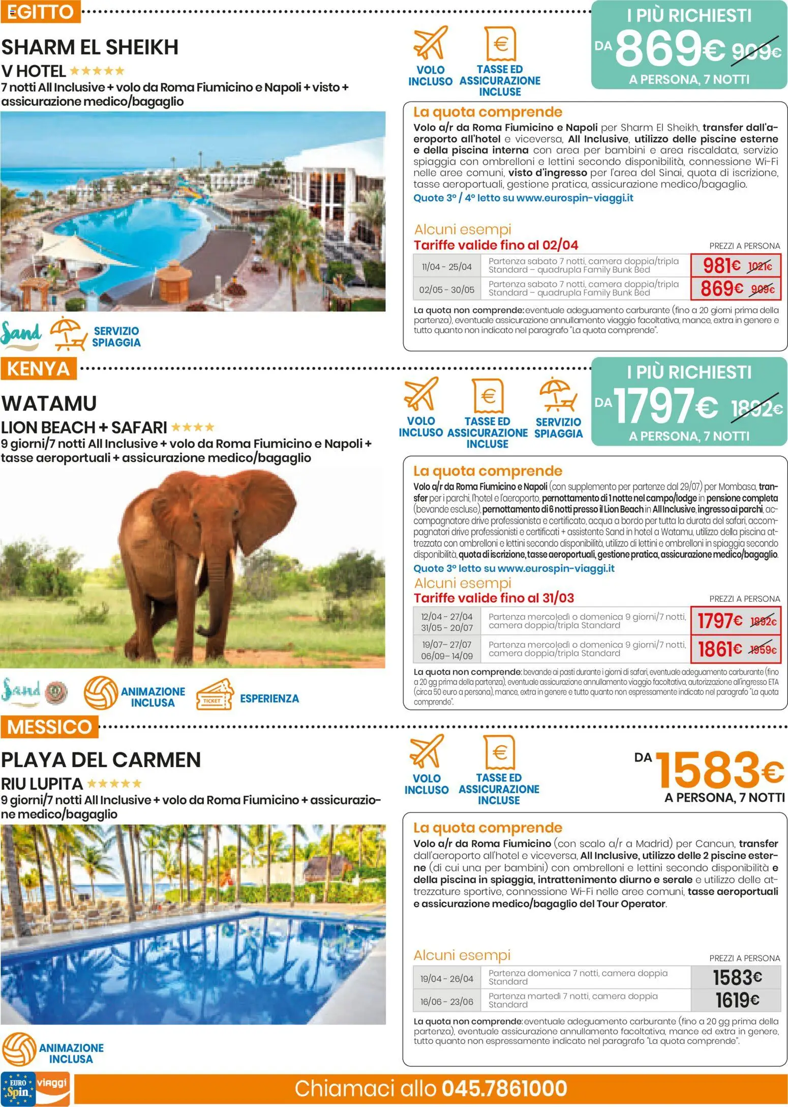 Volantino Eurospin del 11.03.2026 | Pagina: 14 | Prodotti: Acqua, Piscina, Letto