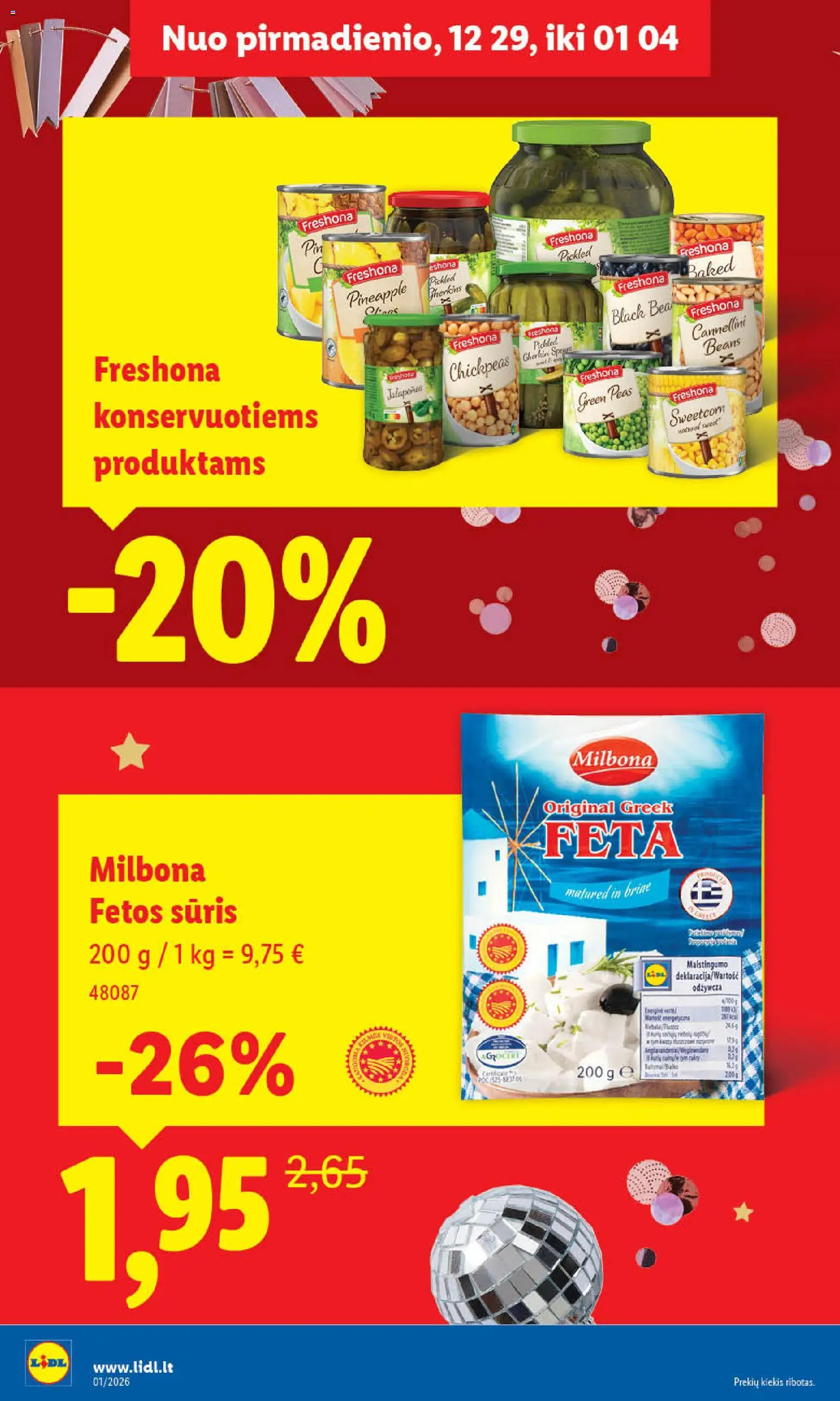 LIDL akcijos nuo 29.12.2025 | Puslapis: 18