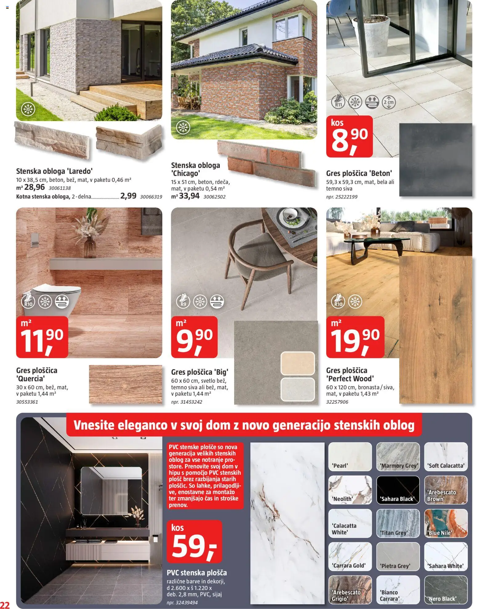 Novi Bauhaus katalog ponudbe – veljaven od 15.04.2026 | Stran: 22