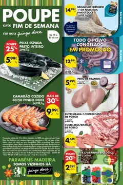 Pré-visualização Pingo Doce Poupe este Fim de Semana Madeira válido de 19.09.2025