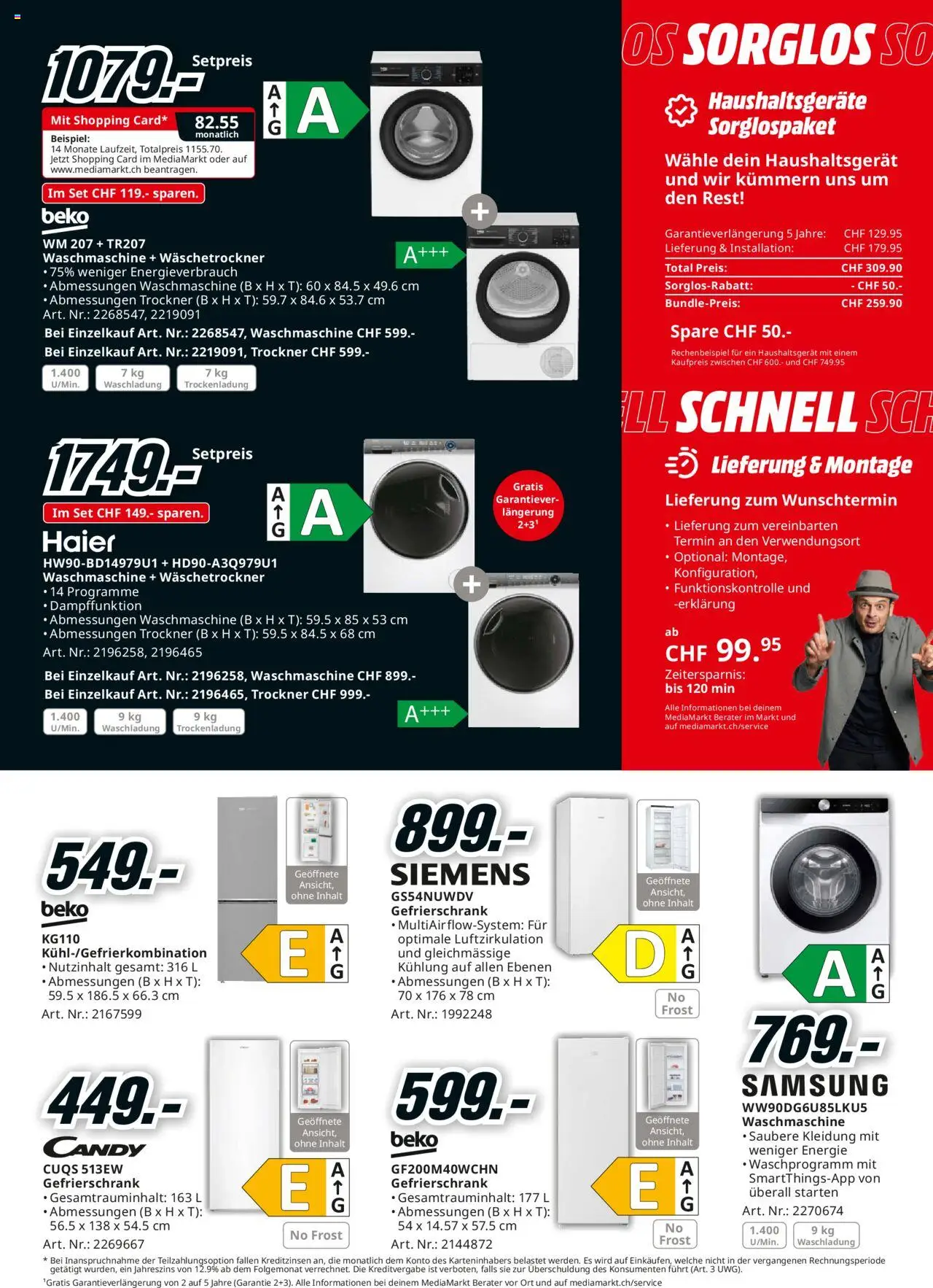 Media Markt Aktionen ab 22.06.2025 | Seite: 25 | Produkte: Samsung, Gefrierschrank, Waschmaschine, Trockner