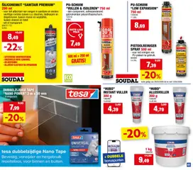 Hubo folder - Voorbeeld van een folder van Hubo, geldig van 01.04.2026 | Pagina: 41 | Producten: Fehérhagyma, Tape, Vloeren, Toilet