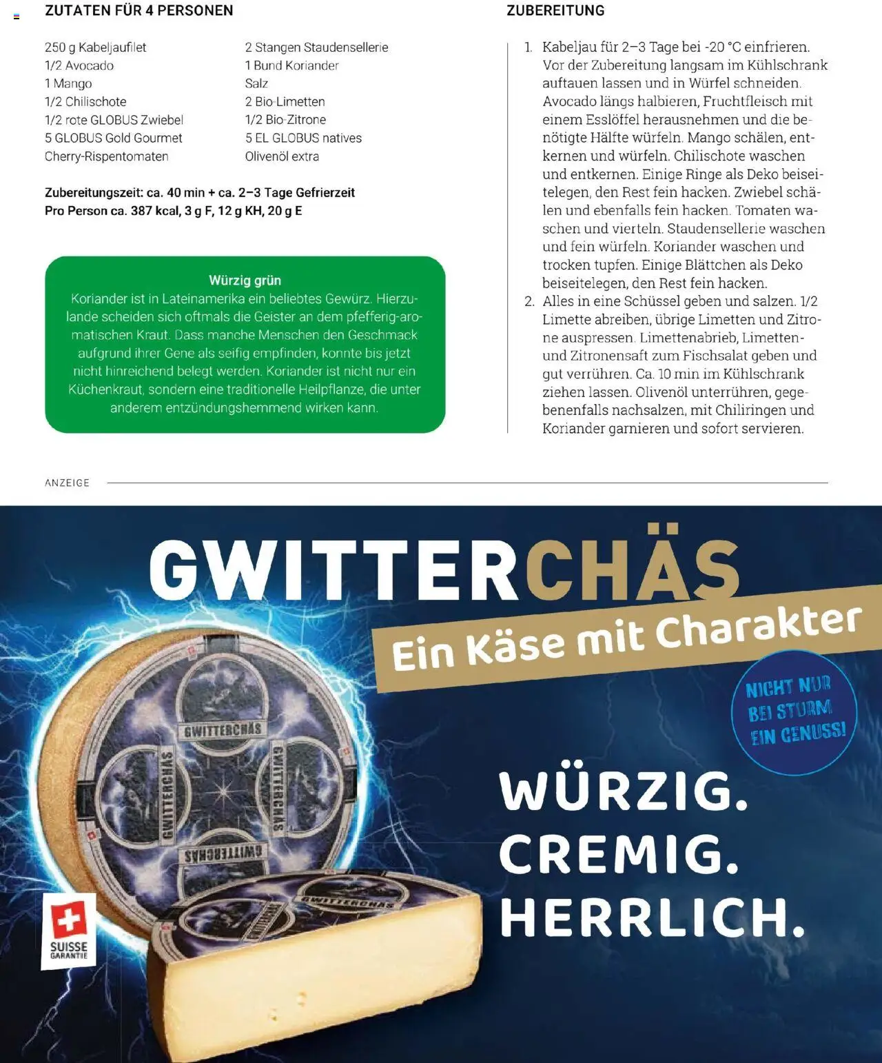 Globus - mio August 2025 - gültig ab dem 01.08.2025 | Seite: 11 | Produkte: Kühlschrank, Tomaten, Avocado, Mango