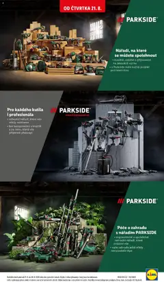 Lidl leták - Spotřební zboží od 18.08.2025 | Strana: 19 | Produkty: Parkside, Zahrada, Nářadí Parkside, Nářadí