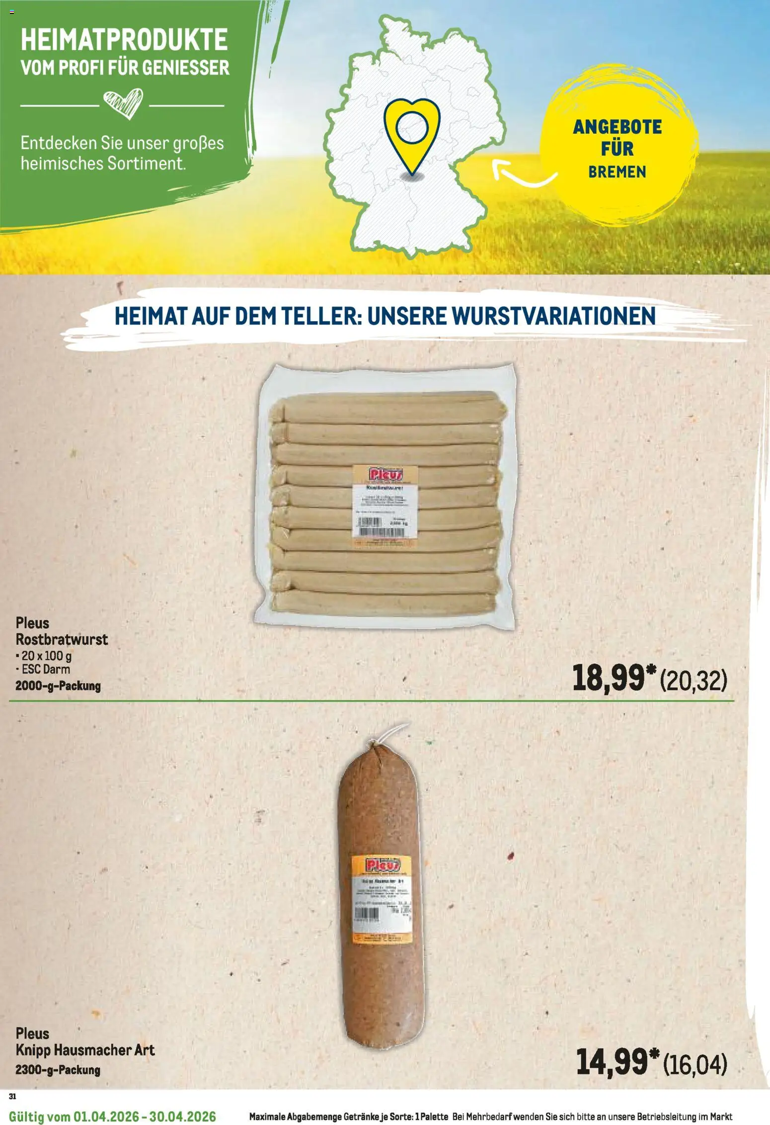 Metro Regionaler Flyer – gültig ab 01.04.2026 | Seite: 38