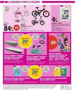 E.Leclerc - Prévisualisation de E.Leclerc catalogue semaine 11 valide à partir de 10.03.2026 | Page: 42 | Produits: Vélo, AdBlue, Casque, Cadre