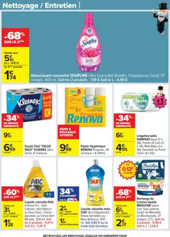  | Page: 61 | Produits: Citron vert, Savon, Soupline, Lessive
