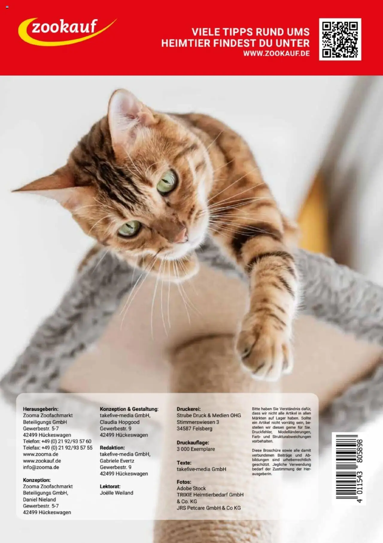 zookauf Themenkatalog Katze – gültig ab 01.10.2025 | Seite: 60