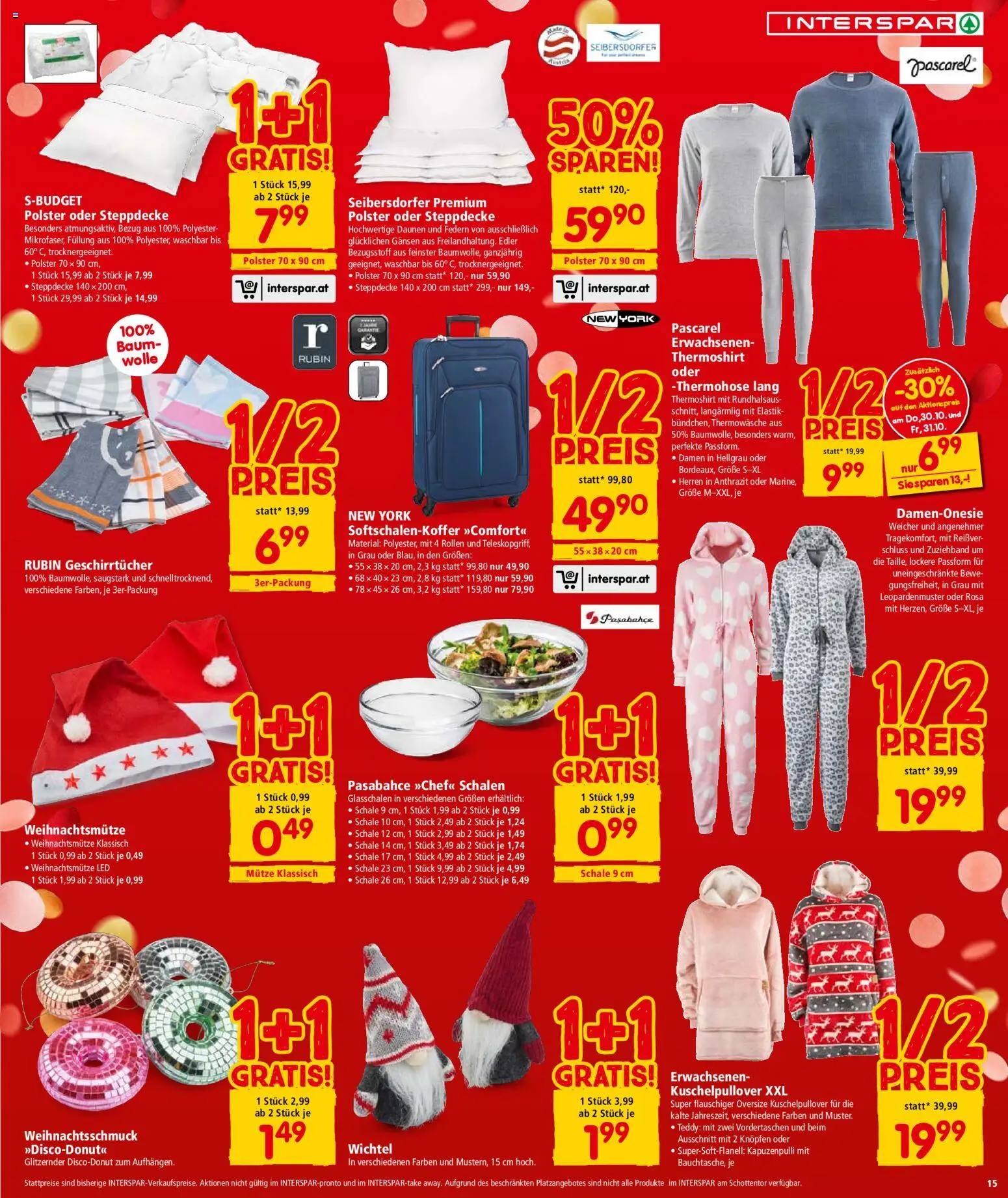 Interspar Flugblatt - Wien gültig ab 30.10.2025 | Seite: 15