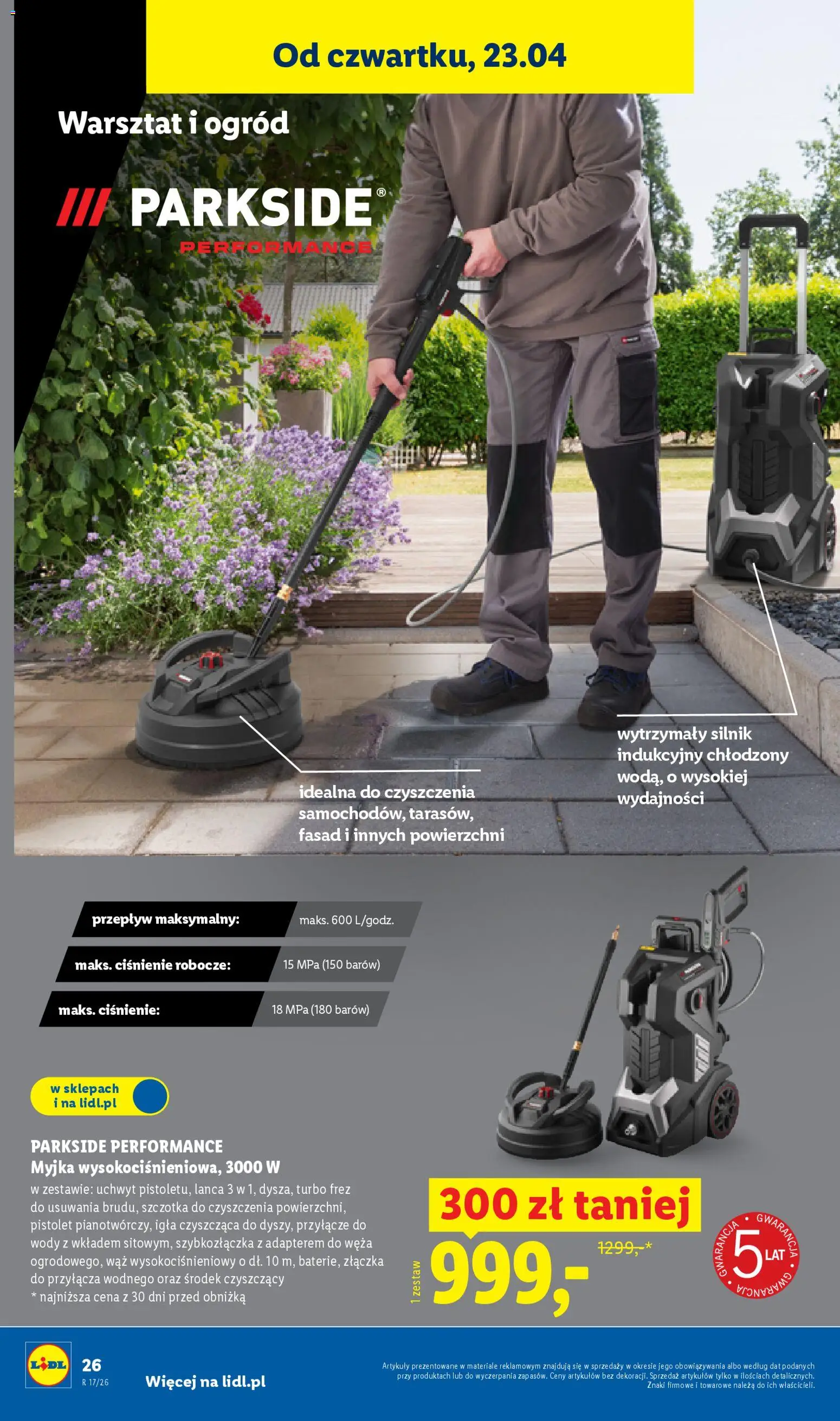 Lidl Polsko katalog od 20.04.2026 | Strana: 38 | Produkty: Parkside