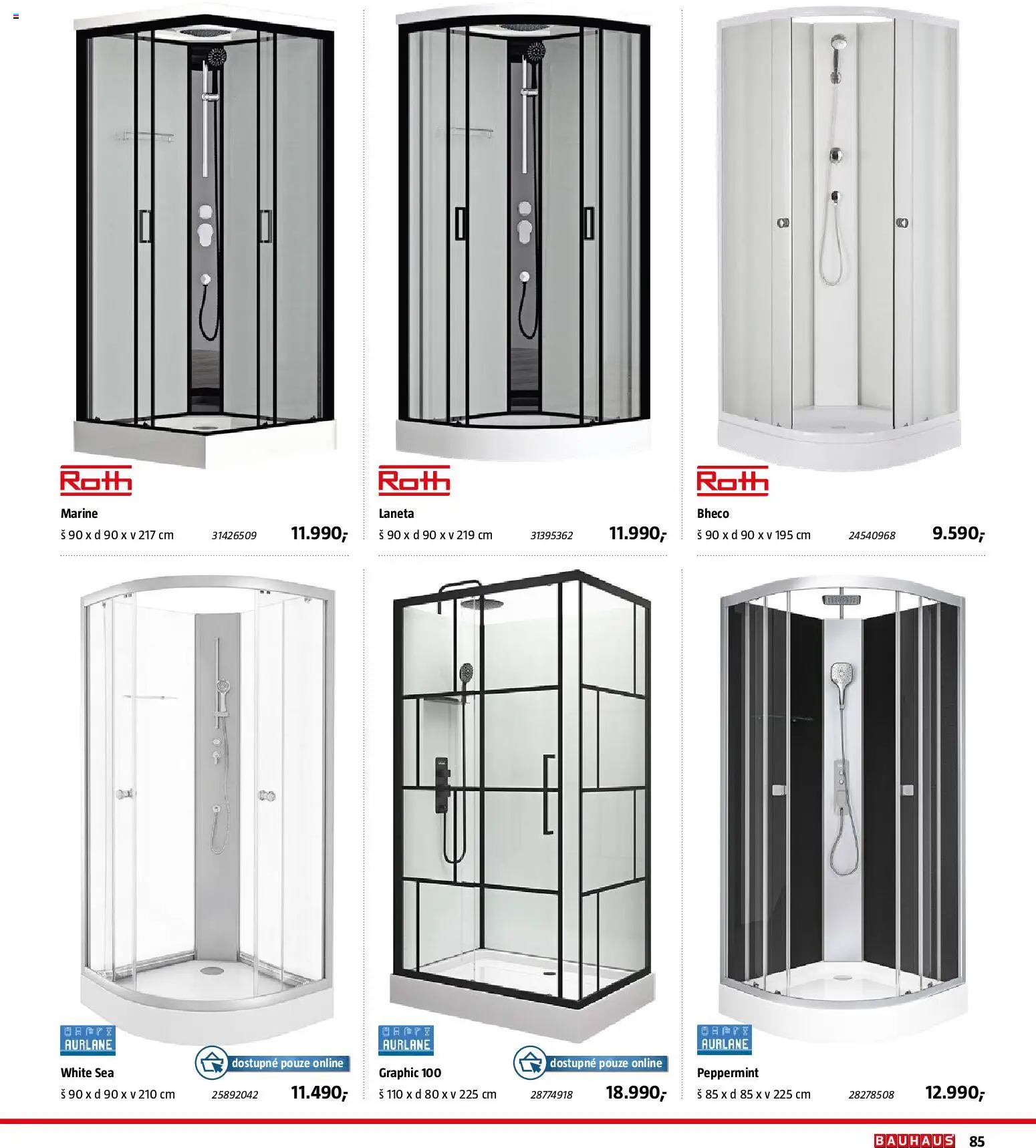 Bauhaus katalog Sanita od 03.11.2025 | Strana: 85