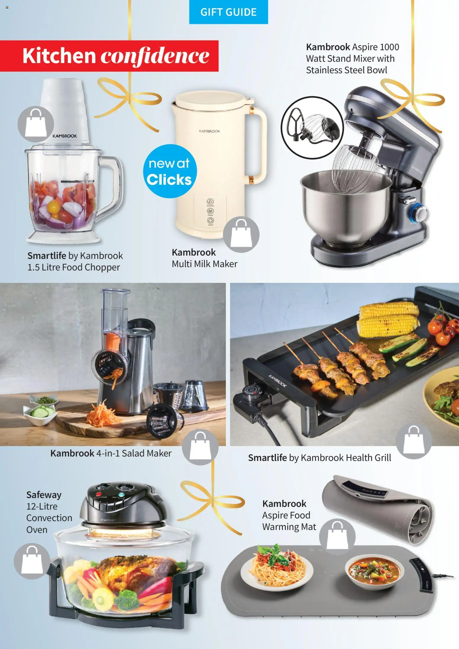 New Clicks catalogue – valid from 01.12.2025 | Page: 23 | Products: Oven, Bowl, Grill, Salad