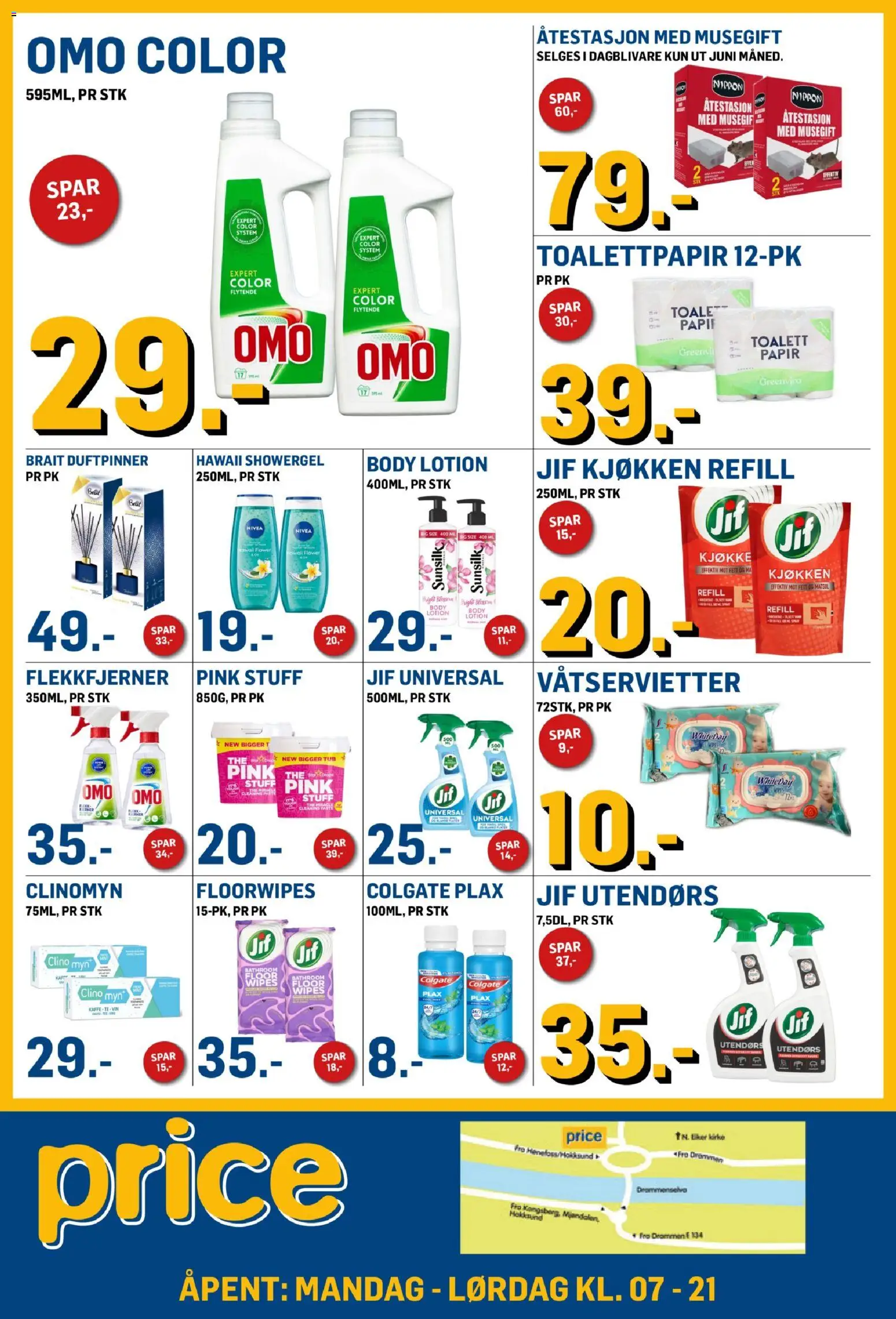 {H1} | Side: 4 | Produkter: Body, Flekkfjerner, Body Lotion, Toalett