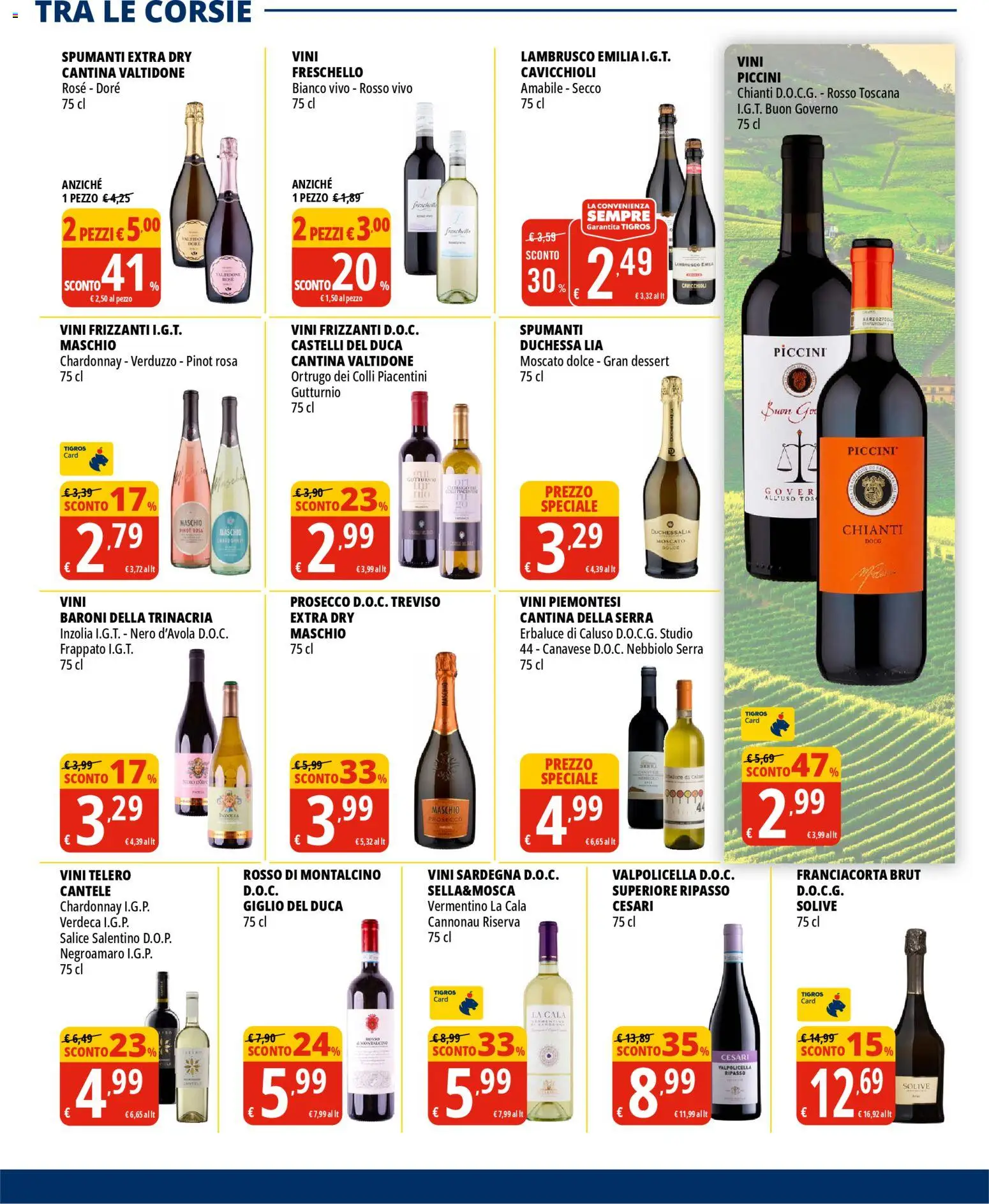 Volantino Tigros del 28.01.2026 | Pagina: 27 | Prodotti: Prosecco