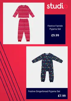 Preview of Studio - Offers valid from 13.11.2025 | Page: 5 | Products: Pyjama