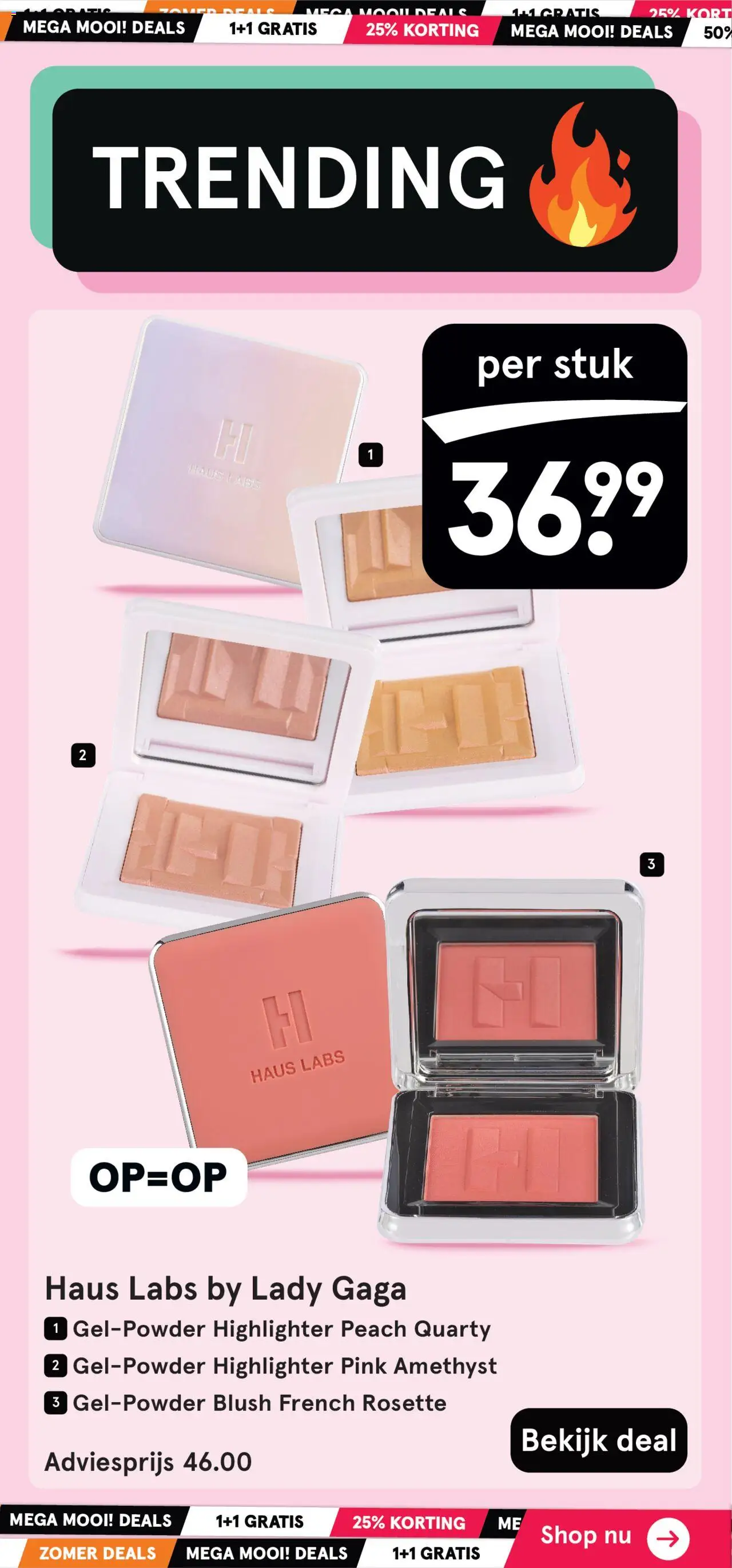  | Pagina: 44 | Producten: Blush