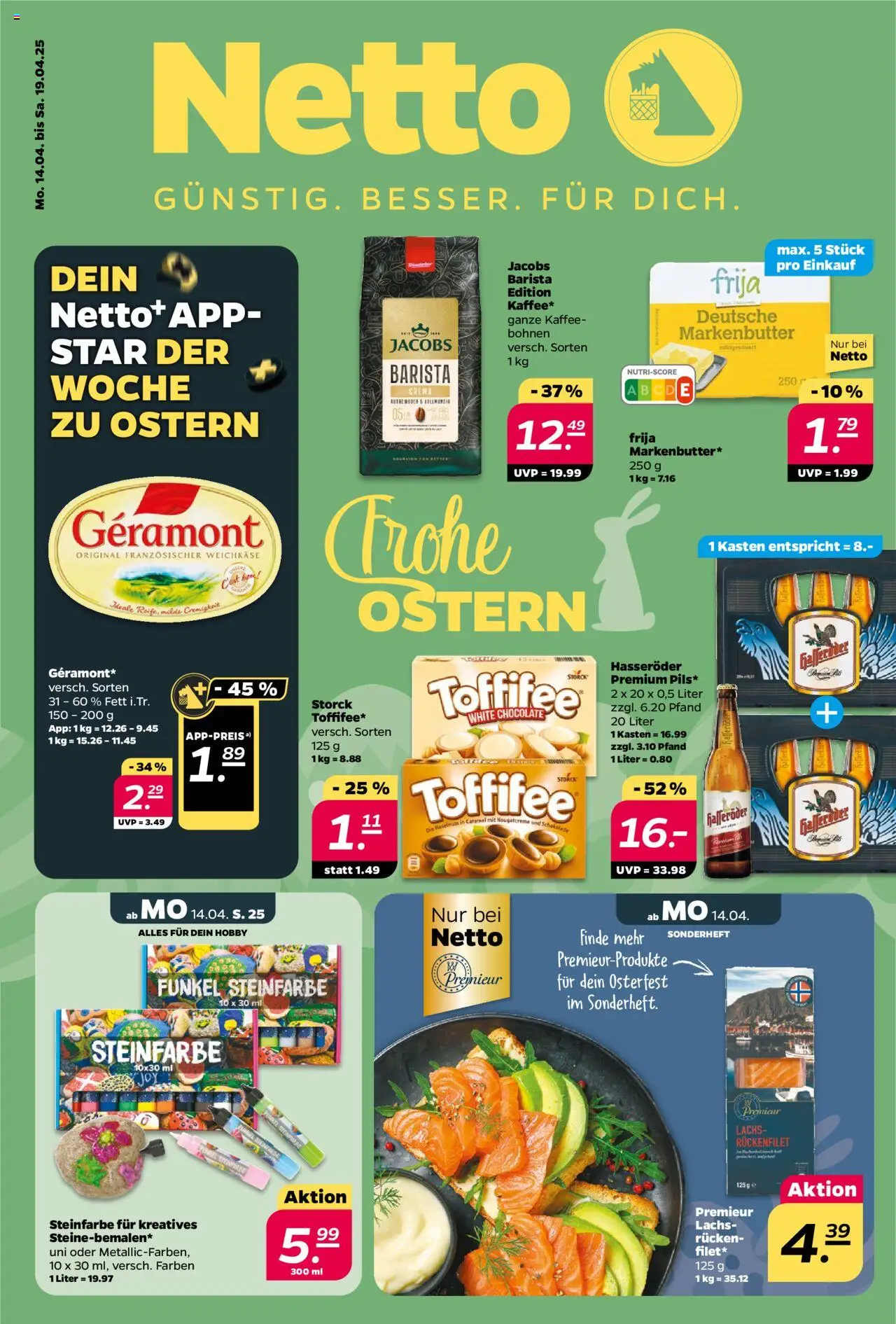 Netto Prospekt ab 14.04.2025 → Angebote nächste Woche
