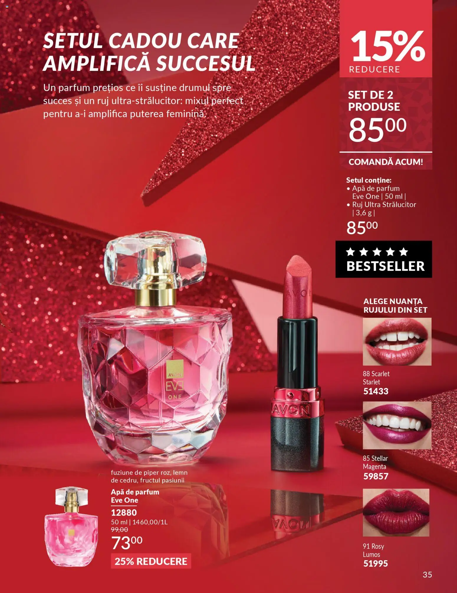 Noul catalog Avon – valabil de la 01.12.2025 | Pagină: 37 | Produse: Apă de parfum, Parfum, Apă, Piper