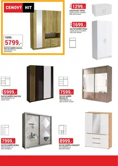 Náhled letáku BAUMAX leták - Vaše bydlení, vaše pravidla od 01.11.2025 | Strana: 54 | Produkty: Šatní skříň, Skříň
