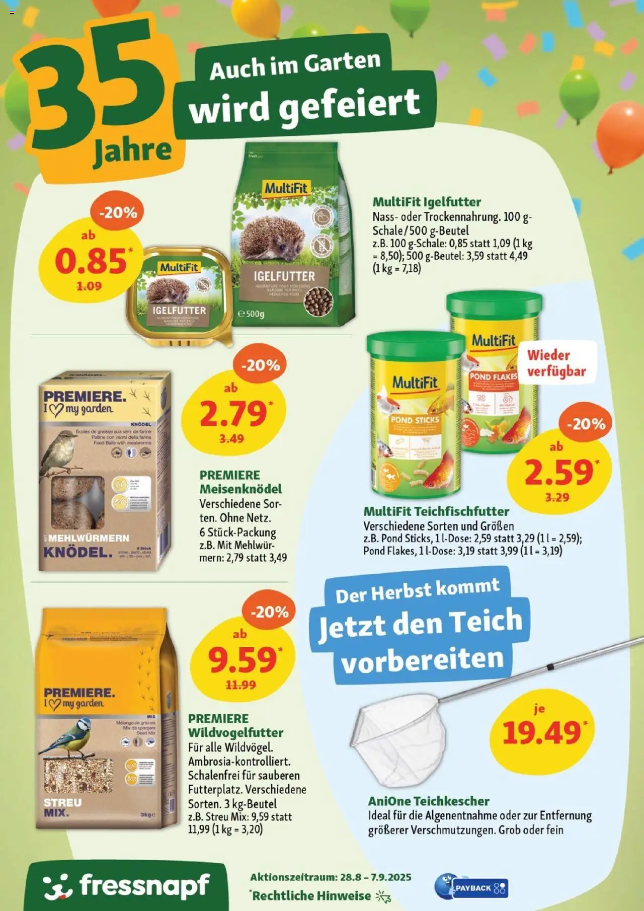Fressnapf Aktionen ab 28.08.2025 | Seite: 18